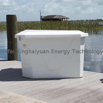 FRP Fiberglass Marina Storage Box Standard Fiberglass Boat Dock Box