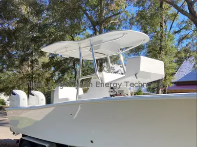 تم تصميم هذه المظلة من البلاستيك الممتاز المقوى بالألياف الزجاجية (FRP) ، وهي مقاومة للتآكل ، مستقرة للأشعة فوق البنفسجية ، ودائمة للغاية ، مما يضمن الأداء طويل الأجل في بيئات خارجية قاسية مثل إعدادات البحرية أو على الطرق الوعرة.