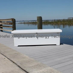 FRP Fiberglass Marina Storage Box Standard Fiberglass Boat Dock Box